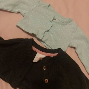 2 half sweaters